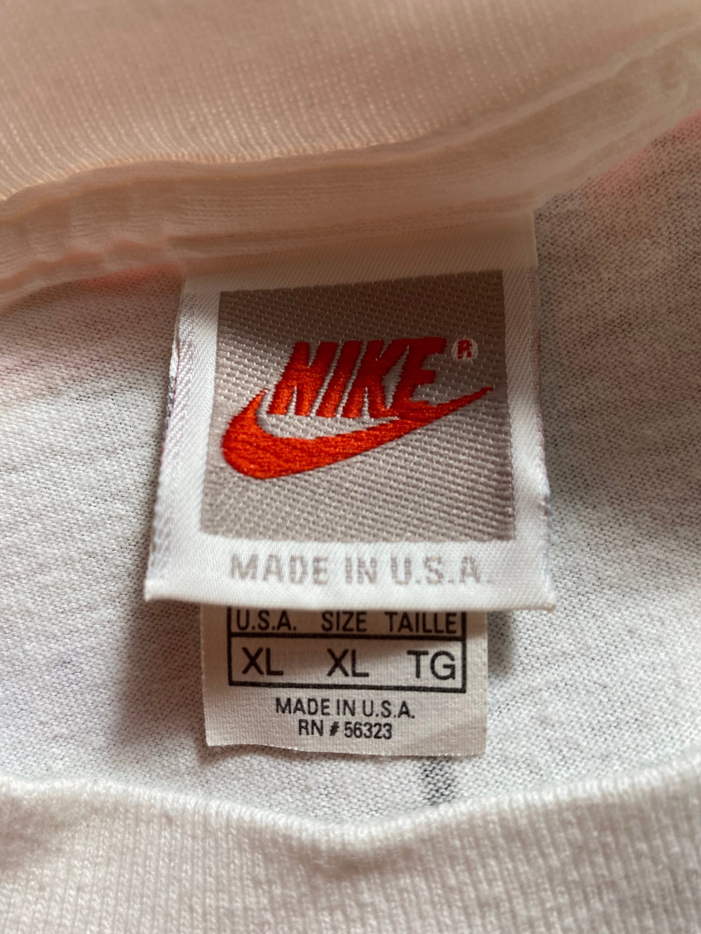 90's NIKE Silver tag JUST DO IT Made in USA Size XL Vintage T-Shirts / A1763