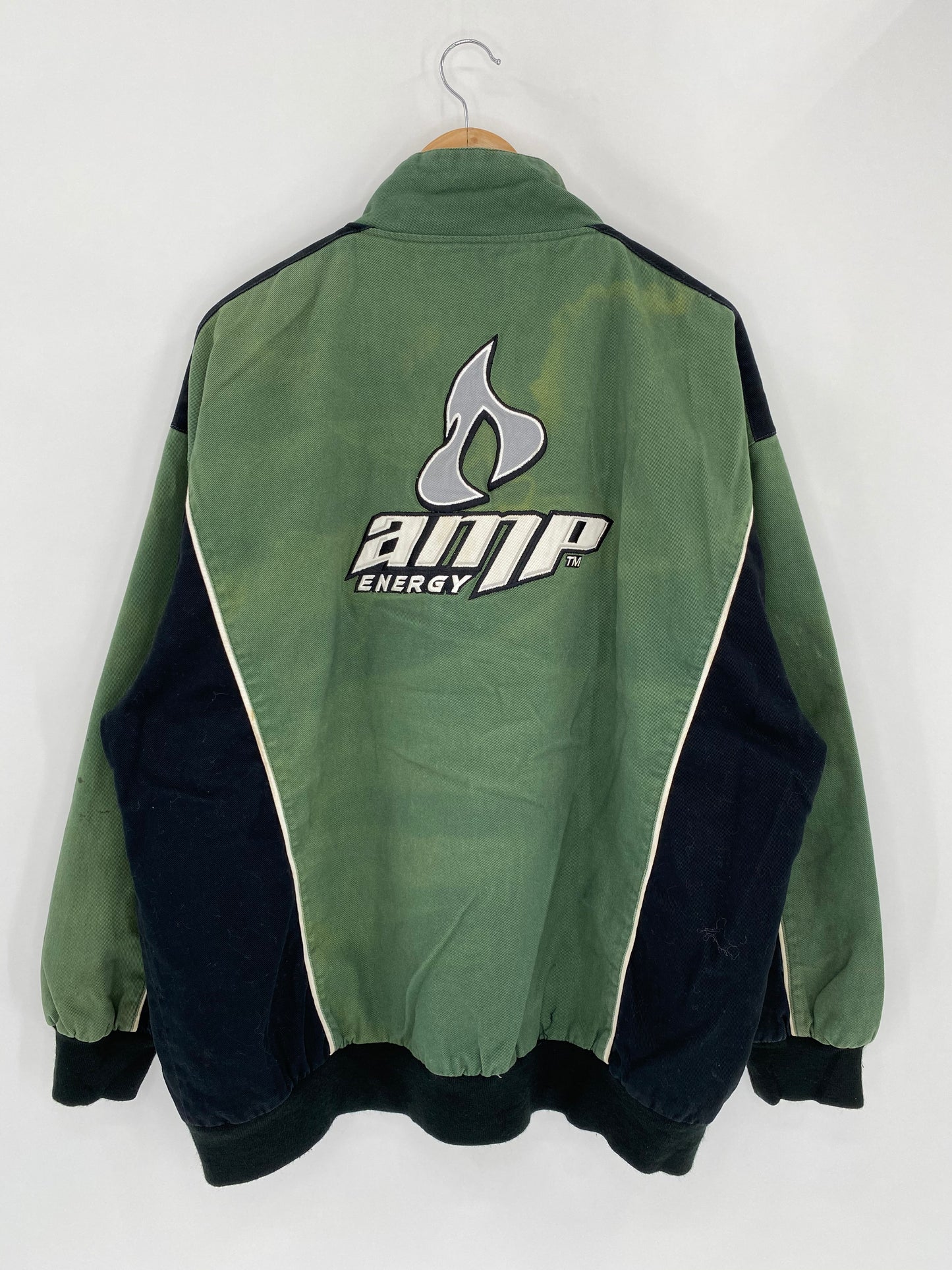 Vintage NASCAR amp Faded Size XL Racing Jacket / 5472