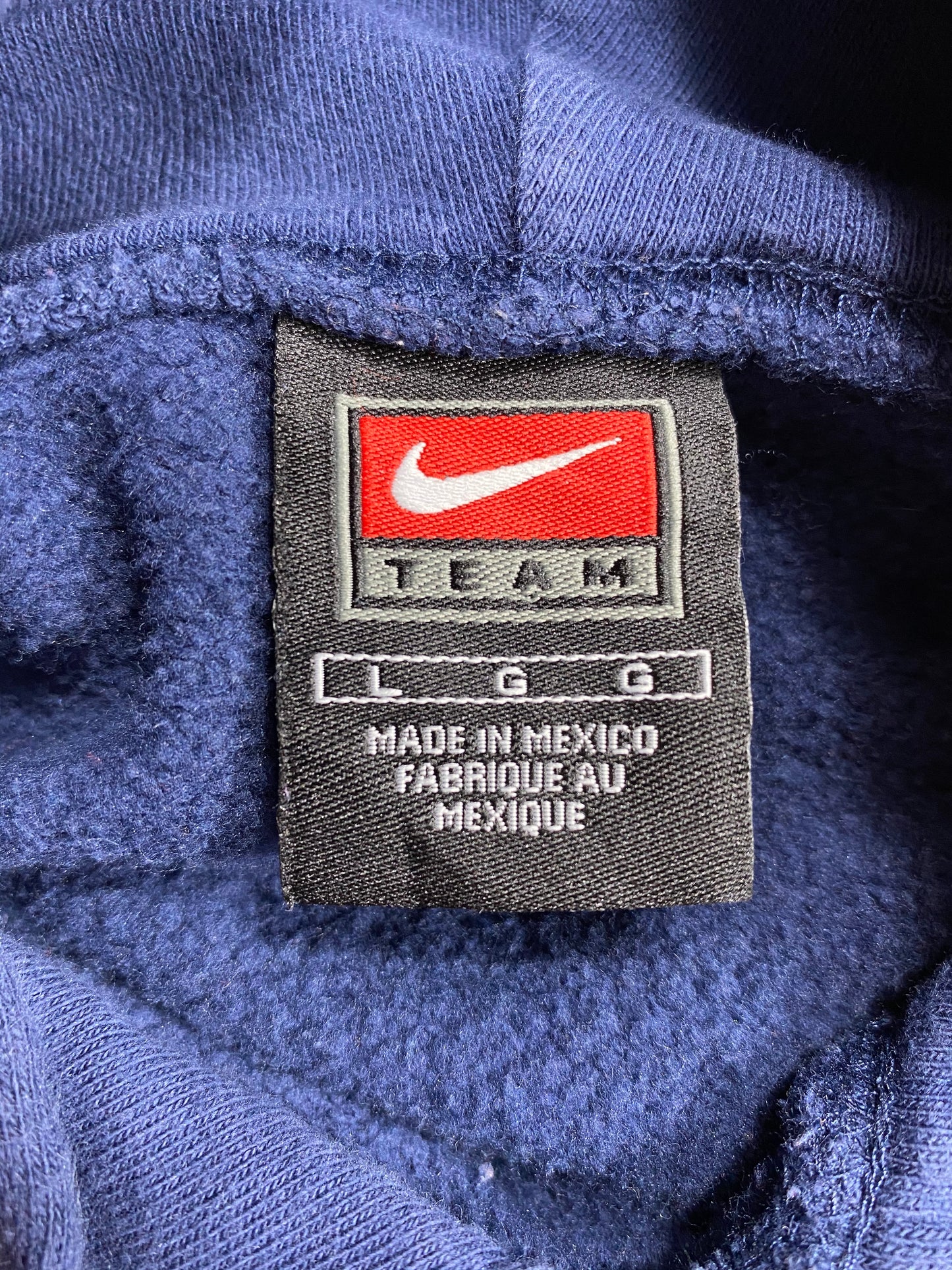 90’s NIKE MARQUETTE Size L Vintage Hoodie Sweat-shirt / 6629