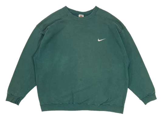 90's Nike Mini Swoosh Made in USA Vintage Sweat-Shirt / 4002