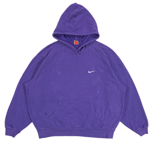 90's Nike Mini Swoosh Vintage Hoodie Sweat-Shirt / 4008