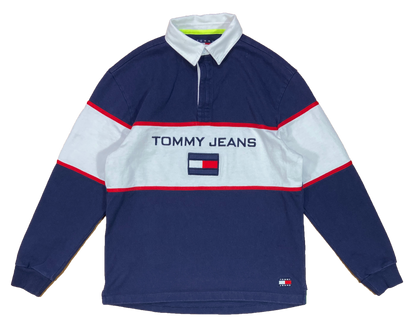 90's Tommy Jeans Vintage Rugby Shirt / 4017