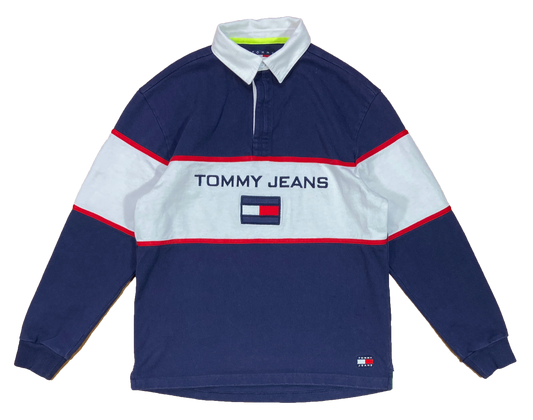 90's Tommy Jeans Vintage Rugby Shirt / 4017