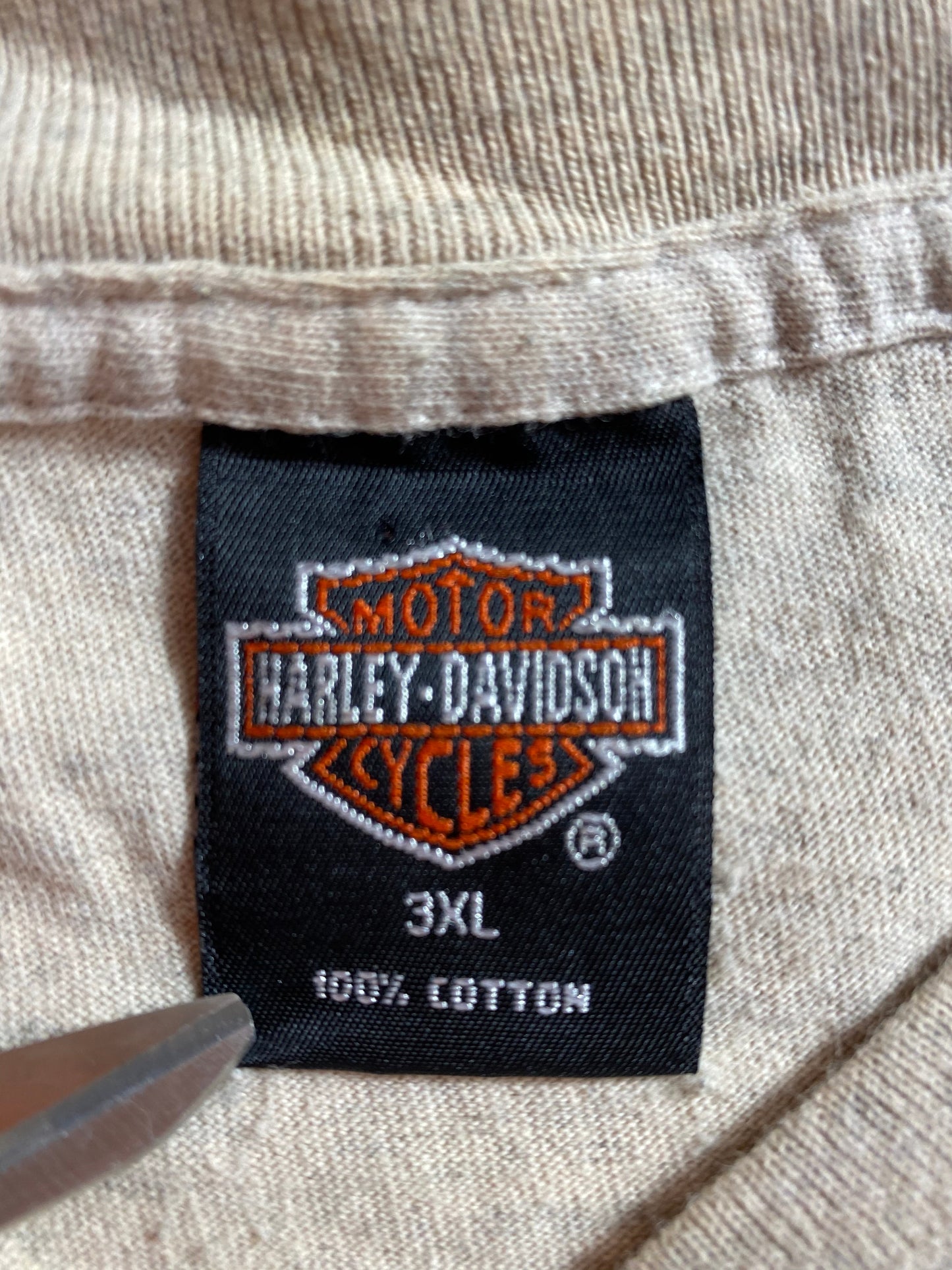 1996 HARLEY DAVIDSON x FINAL ASSEMBLY PLANT & MUSEUM Made in USA Size XXXL Vintage T-Shirt /  E524