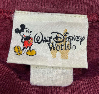 00’ DISNEY MICKEY MAGIC KINGDOM Made in USA Size L Vintage Sweat-shirt / A7897