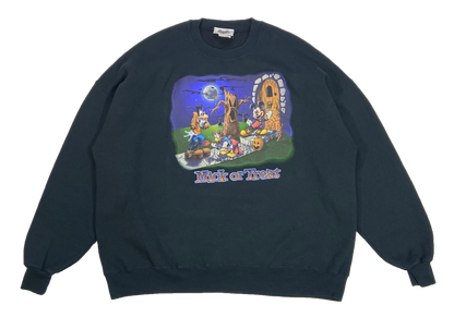 90's Mick or Treat Disney Vintage Sweat-Shirt / 4044