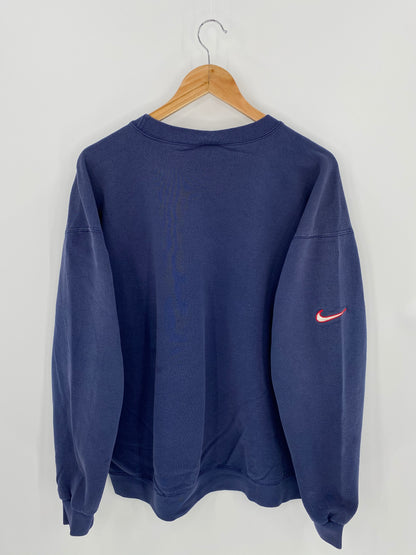 90’s NIKE US SOCCER Made in USA Size XL Vintage Sweat-Shirt / 6493