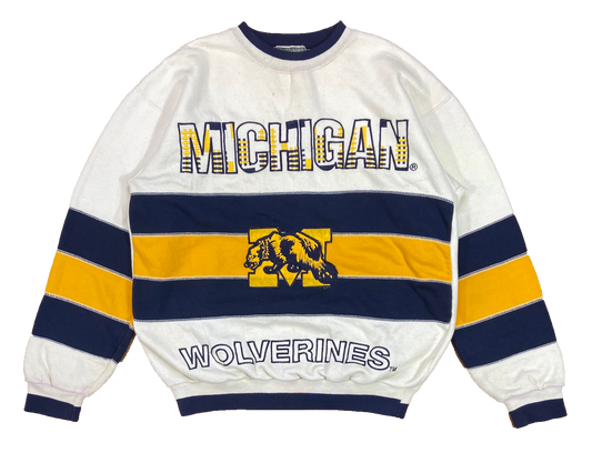 90's Michigan Wolverines Vintage Sweat-Shirt / 4052