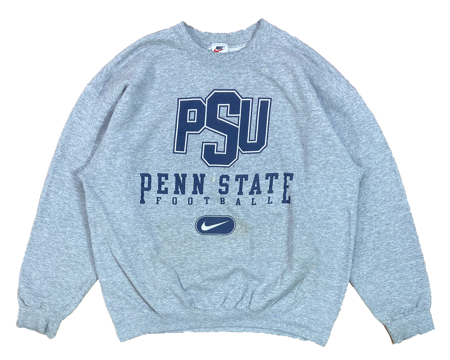 90's Nike x Penn State Football Made in USA Vintage Sweat-Shirt / 4055