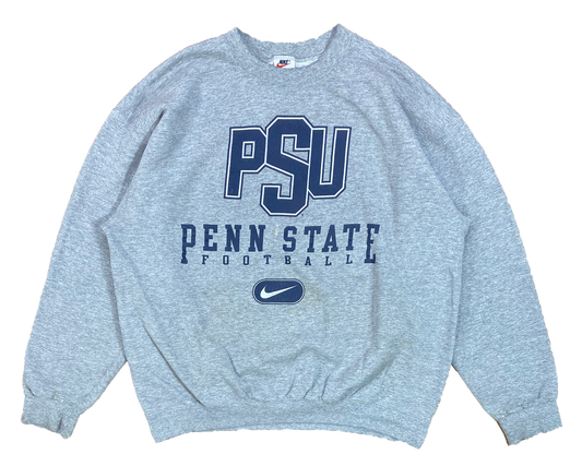 90's Nike x Penn State Football Made in USA Vintage Sweat-Shirt / 4055