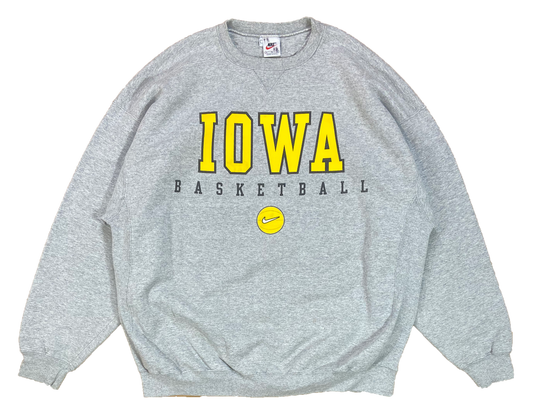 90's Nike x Iowa Basketball Vintage Sweat-Shirts / 4057