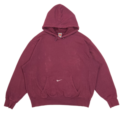 90's Nike Mini Swoosh Vintage Hoodie Sweat-Shirt / 4060