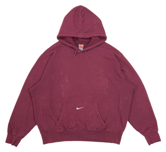 90's Nike Mini Swoosh Vintage Hoodie Sweat-Shirt / 4060