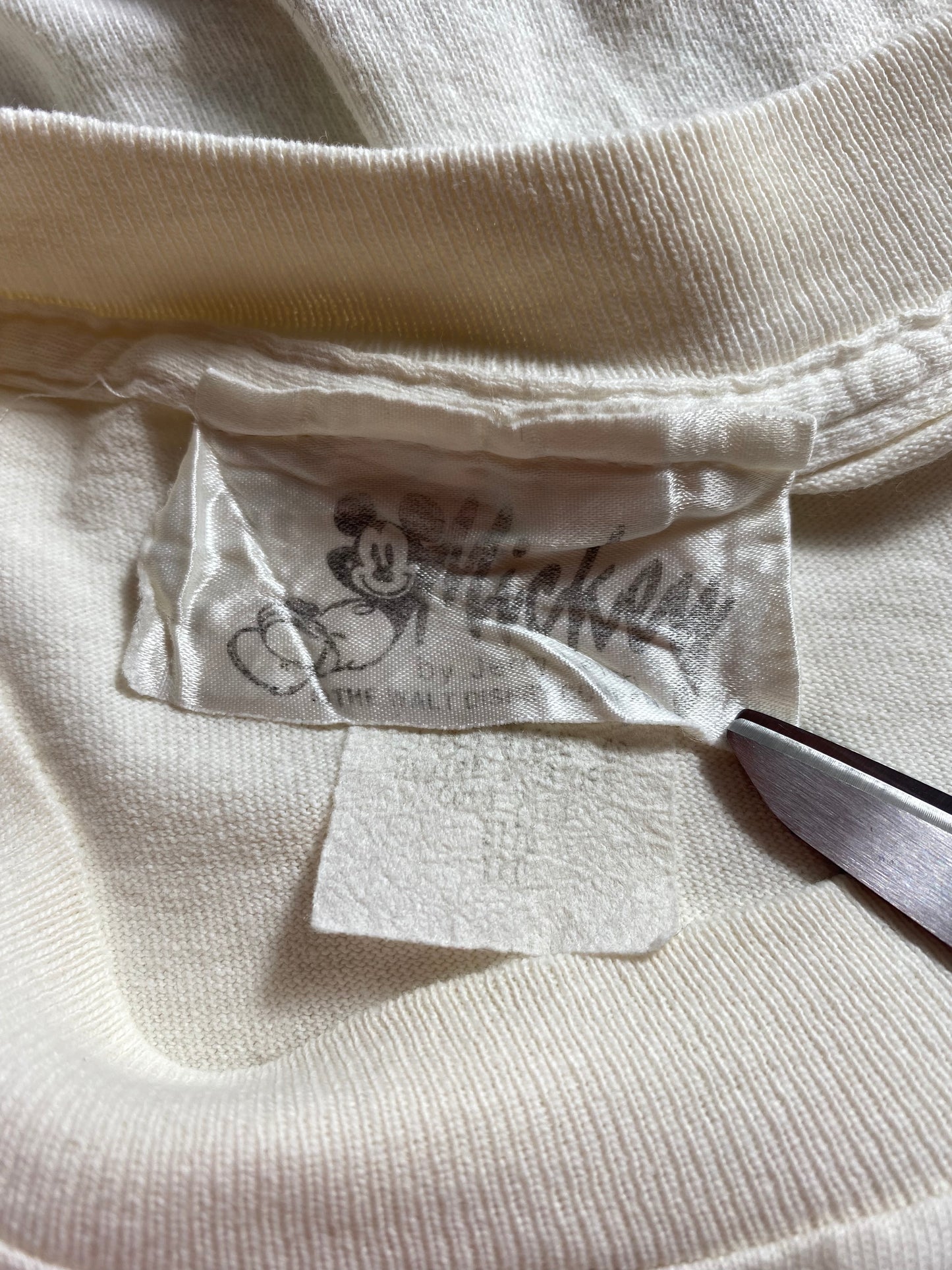 90's DISNEY MICKEY Size XXL Vintage T-Shirt  / k1101