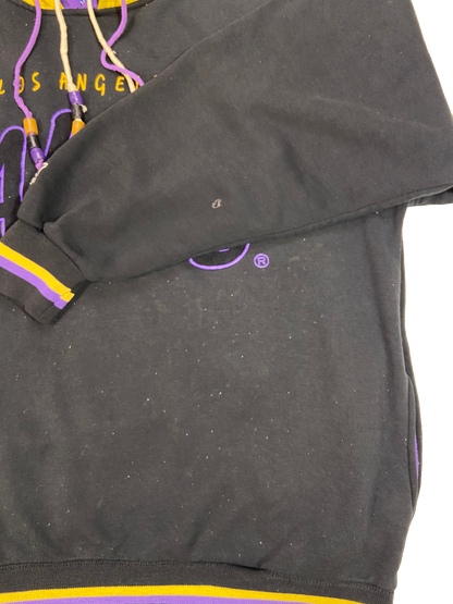 90's Starter Lakers NBA Double Hoodie Sweat-Shirt / 4095