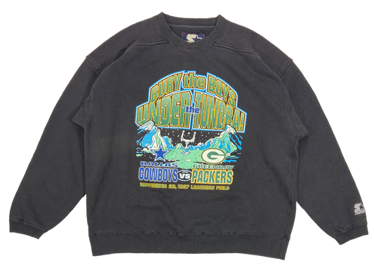 1997' Starter Cowboys VS Packers Vintage Sweat-Shirt / 4098