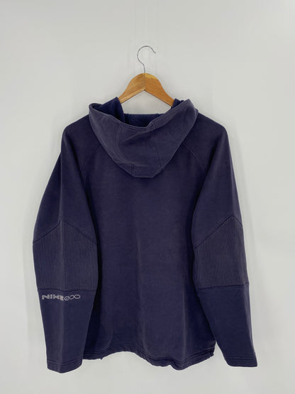 00' NIKE Mini Swoosh Size M Vintage Hoodie Sweat-shirt / 7734