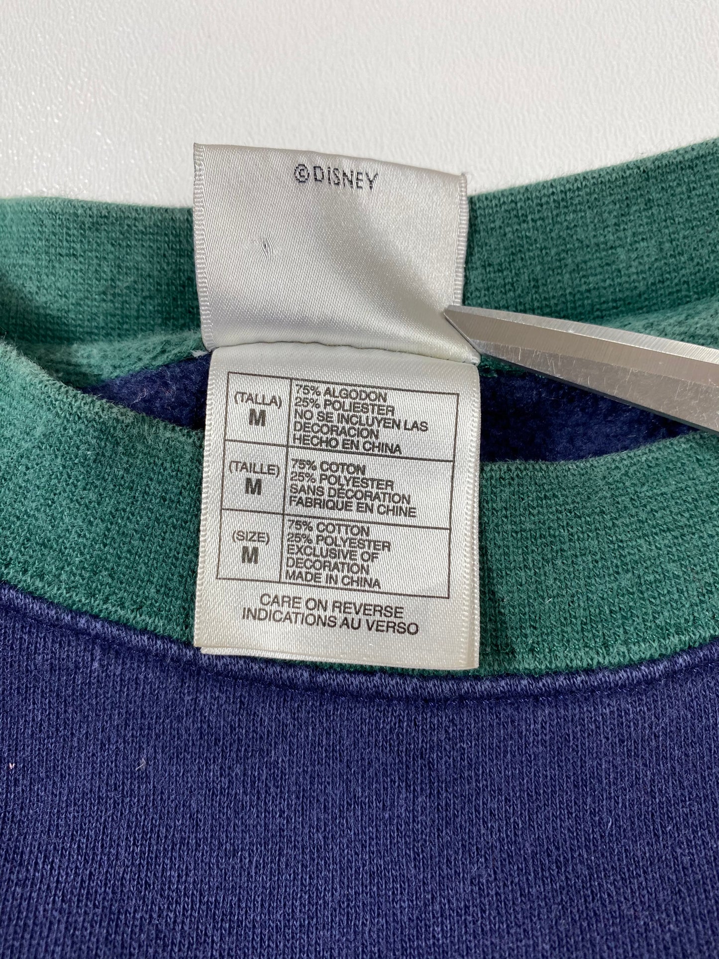 00' DISNEY GOOFY Size M Vintage Sweat-shirt / 6506