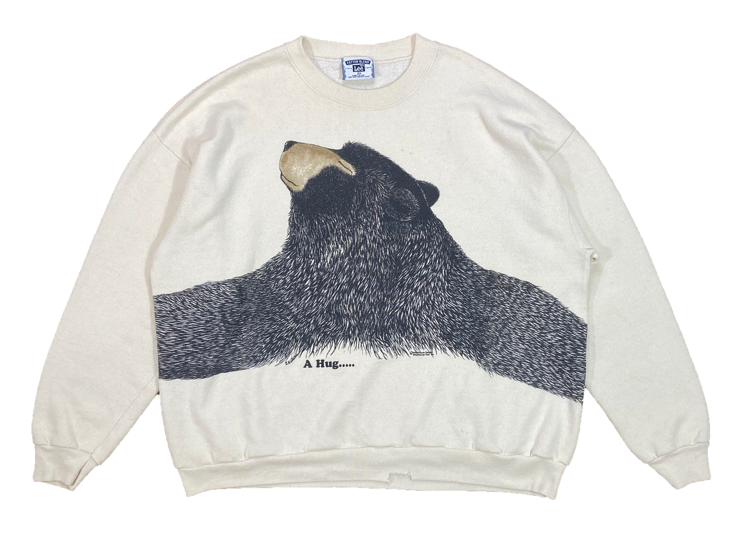 90's A Hug Made in USA Vintage Sweat-Shirt / 4108