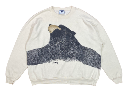 90's A Hug Made in USA Vintage Sweat-Shirt / 4108