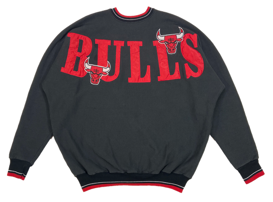 90's Chicago Bulls Made in USA NBA Vintage Sweat-Shirt / 4111
