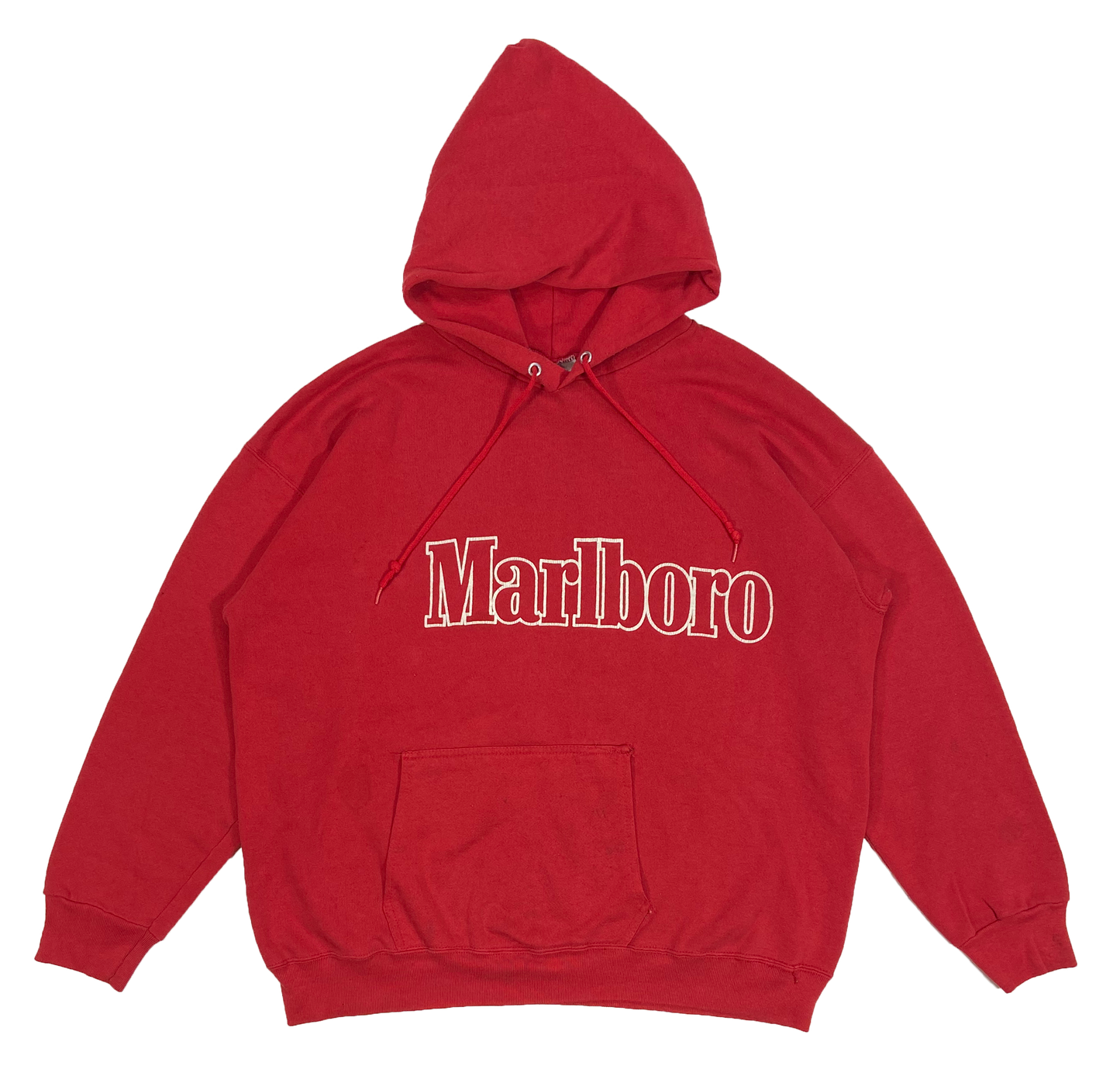 90's Marlboro Made in USA Vintage Hoodie Sweat-Shirt / 4112
