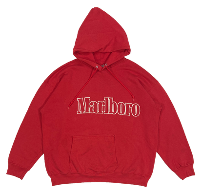 90's Marlboro Made in USA Vintage Hoodie Sweat-Shirt / 4112