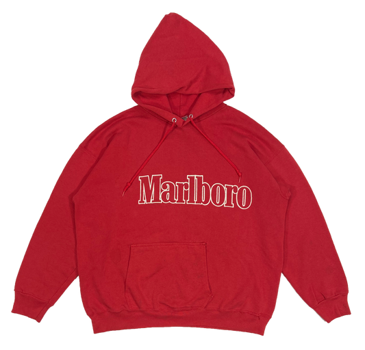 90's Marlboro Made in USA Vintage Hoodie Sweat-Shirt / 4112