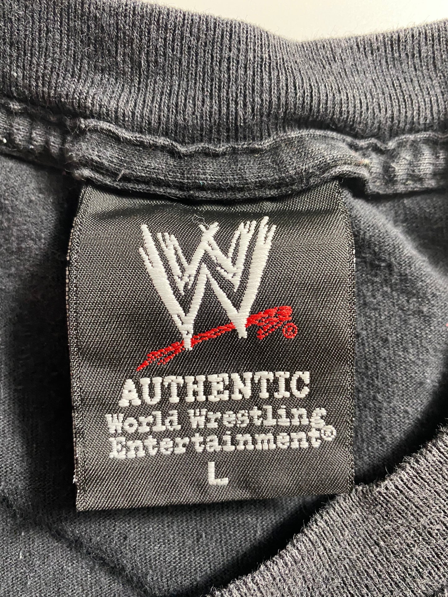 2007 WWE CM PUNK Size L Vintage WWE T-shirt / 8626