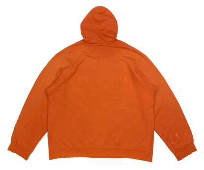 90's Nike Center Swoosh Vintage Damage Hoodie Sweat-Shirt / 4172