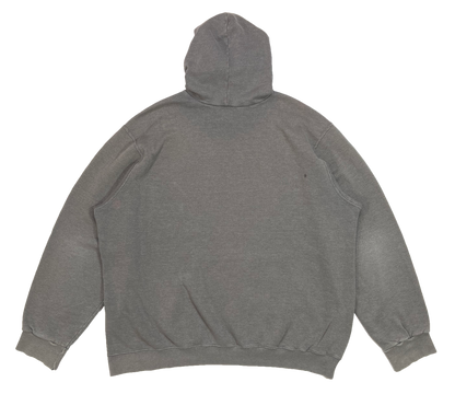 90's Nike Center Mini Logo Made in USA Vintage Hoodie Sweat-Shirt / 4173