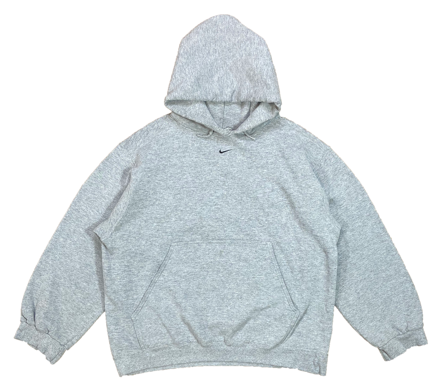 90's Nike Center Swoosh Made in USA Vintage Hoodie Sweat-Shirt / 4175