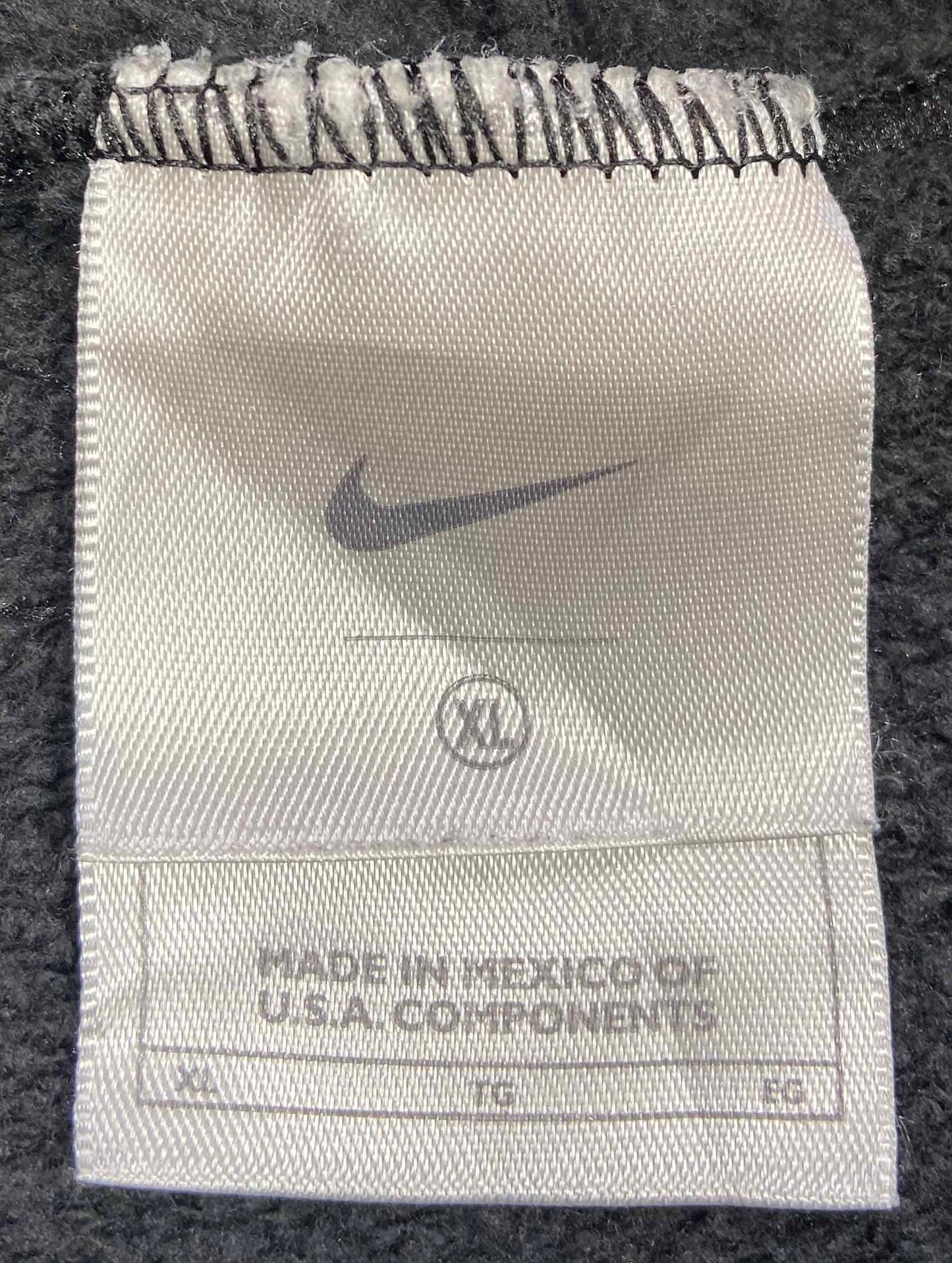 90's Nike Center Swoosh Vintage Hoodie Sweat-Shirt / 4176