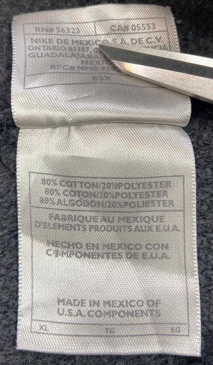 90's Nike Center Swoosh Vintage Hoodie Sweat-Shirt / 4176