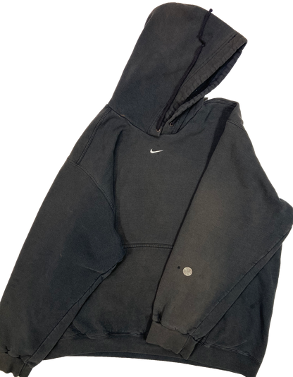 90's Nike Center Swoosh Vintage Hoodie Sweat-Shirt / 4176