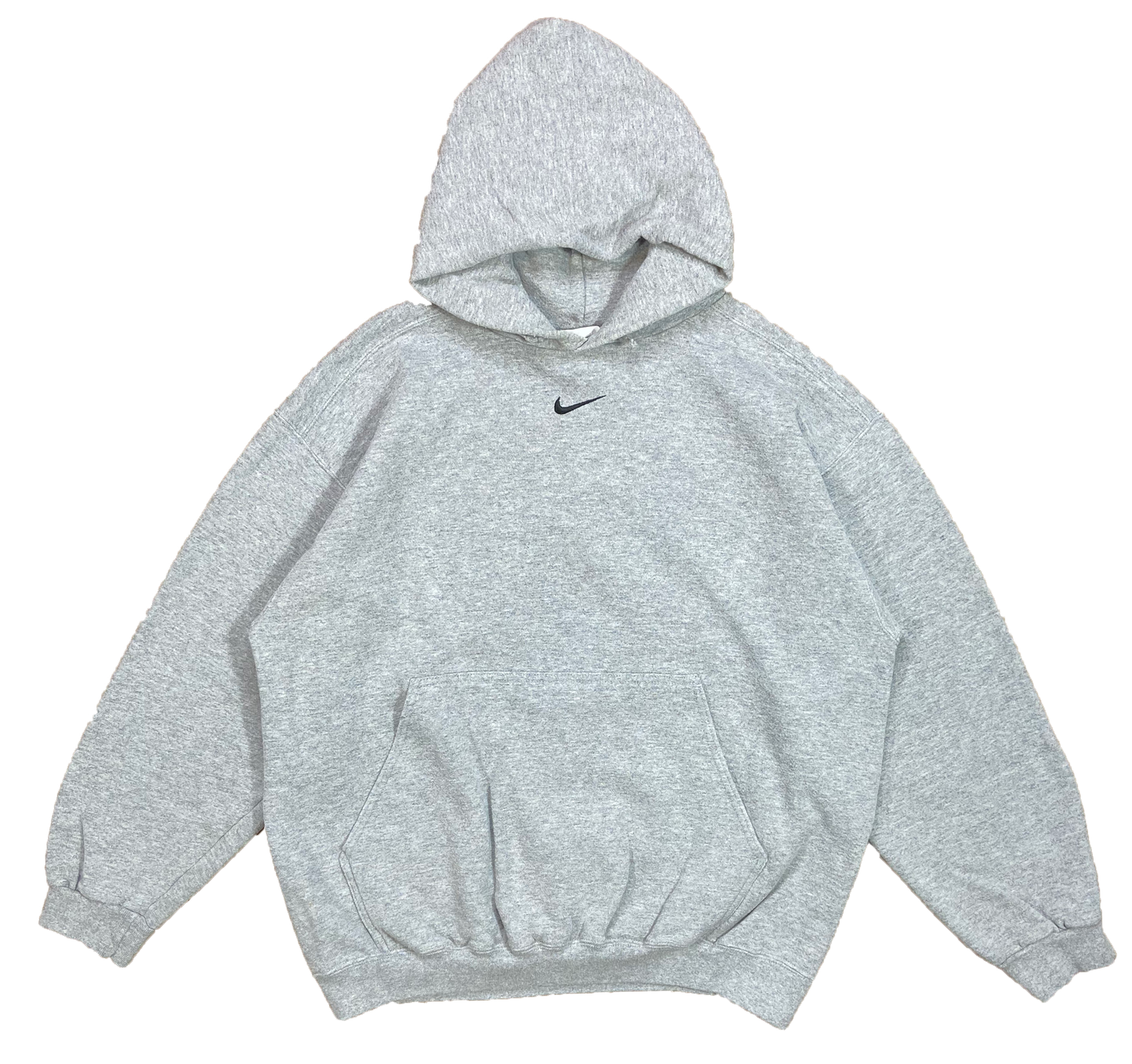 90's Nike Center Swoosh Made in USA Vintage Hoodie Sweat-Shirt / 4187