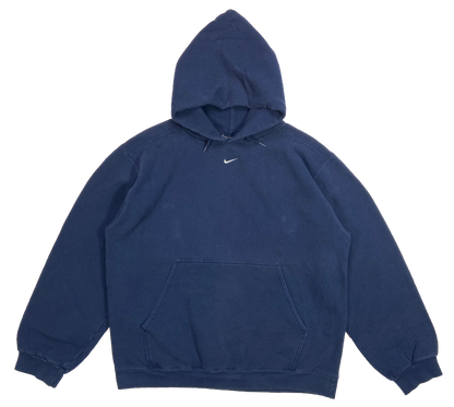 90's Nike Center Swoosh Vintage Hoodie Sweat-Shirt / 4188