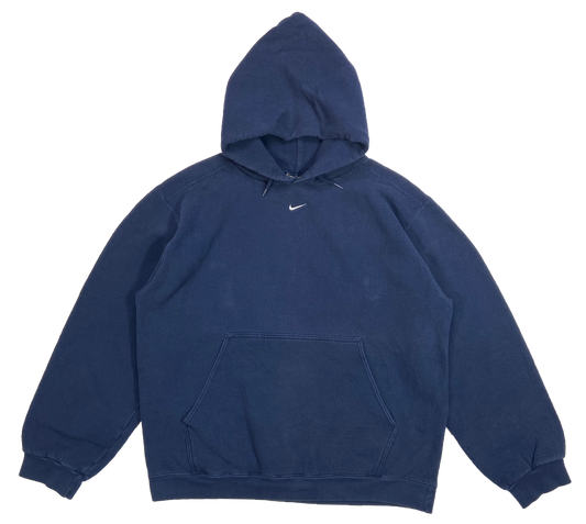 90's Nike Center Swoosh Vintage Hoodie Sweat-Shirt / 4188