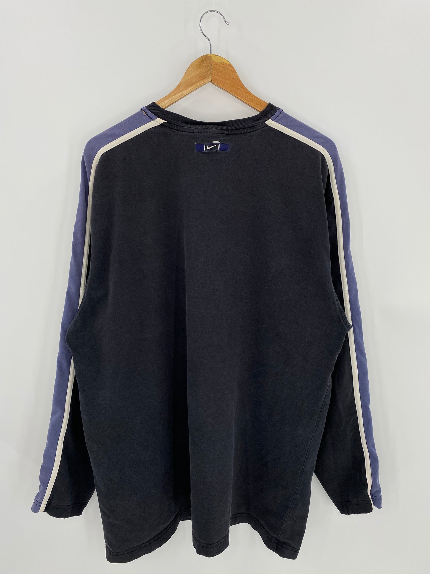 90’s NIKE CENTER SWOOSH Size XL Vintage Long Sleeve T-Shirt / K7399
