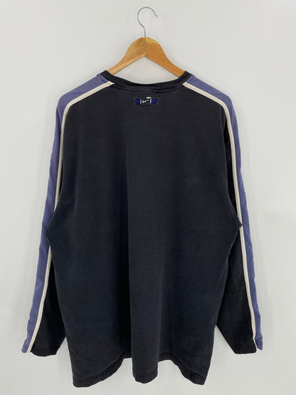 90’s NIKE CENTER SWOOSH Size XL Vintage Long Sleeve T-Shirt / K7399