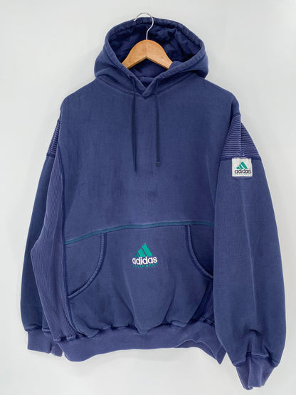 90’s ADIDAS EQUIPMENT Size XL Vintage Hoodie Sweat-Shirt / E1273S