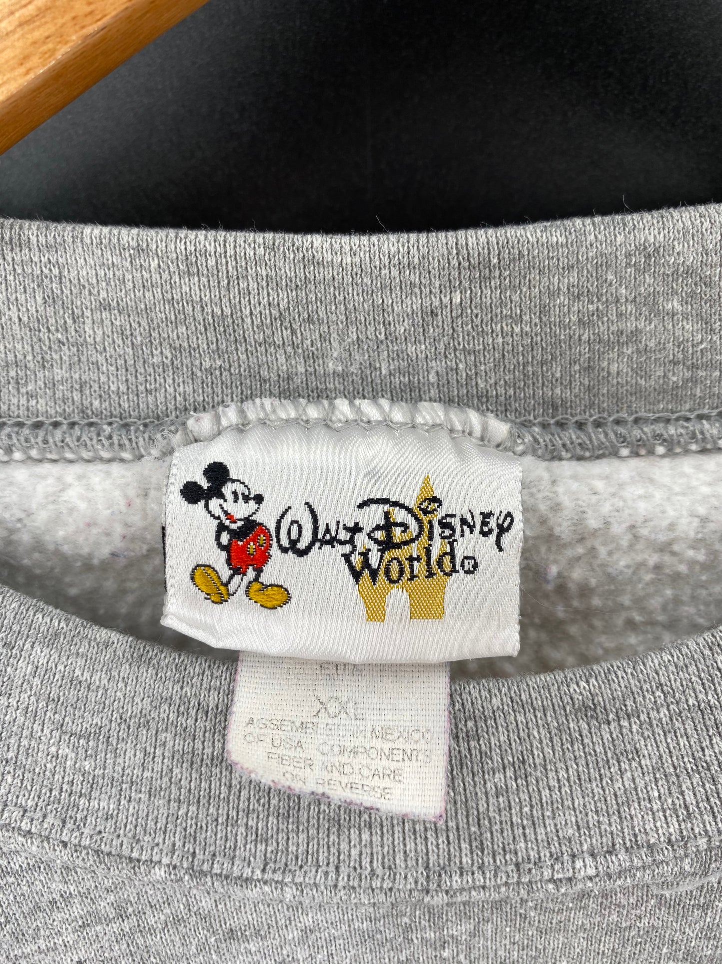 00' DISNEY MICKEY Size XXL Vintage Sweat-shirt / 8995