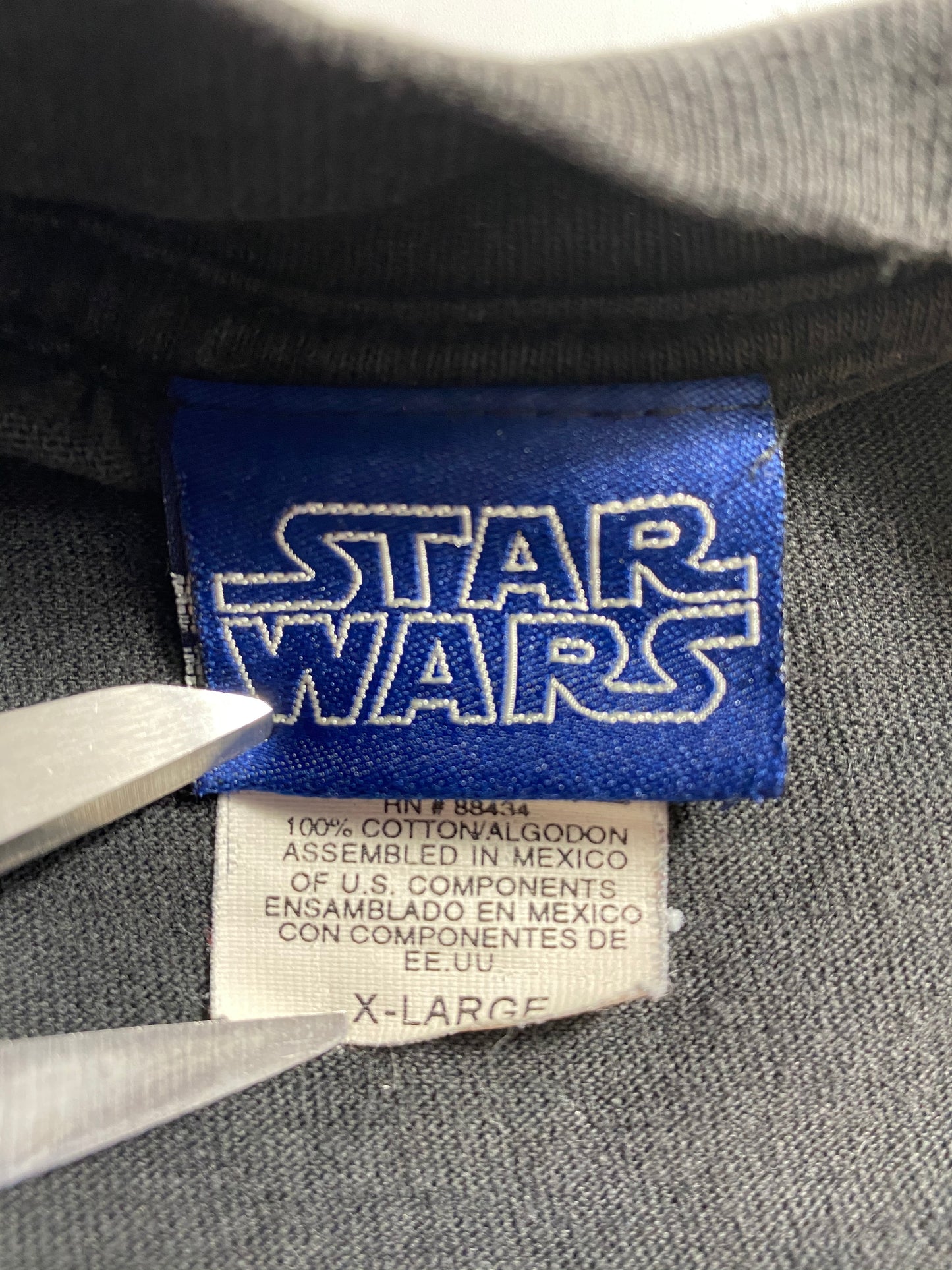 00' STAR WARS Size XL Vintage T-Shirt / 8630