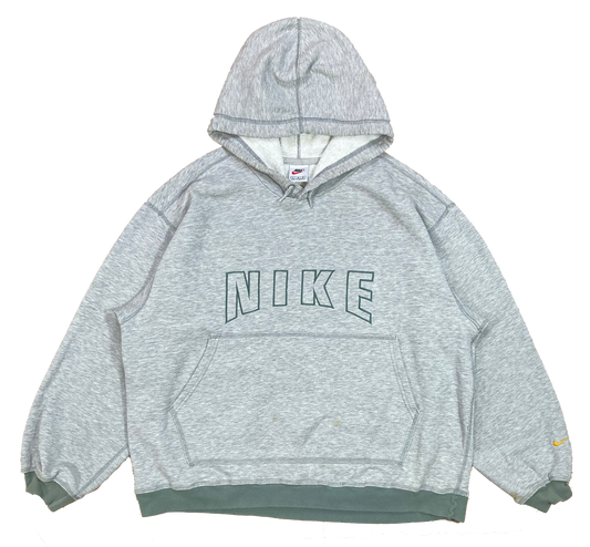 90's Nike Center Logo Vintage Hoodie Sweat-Shirt / 4206