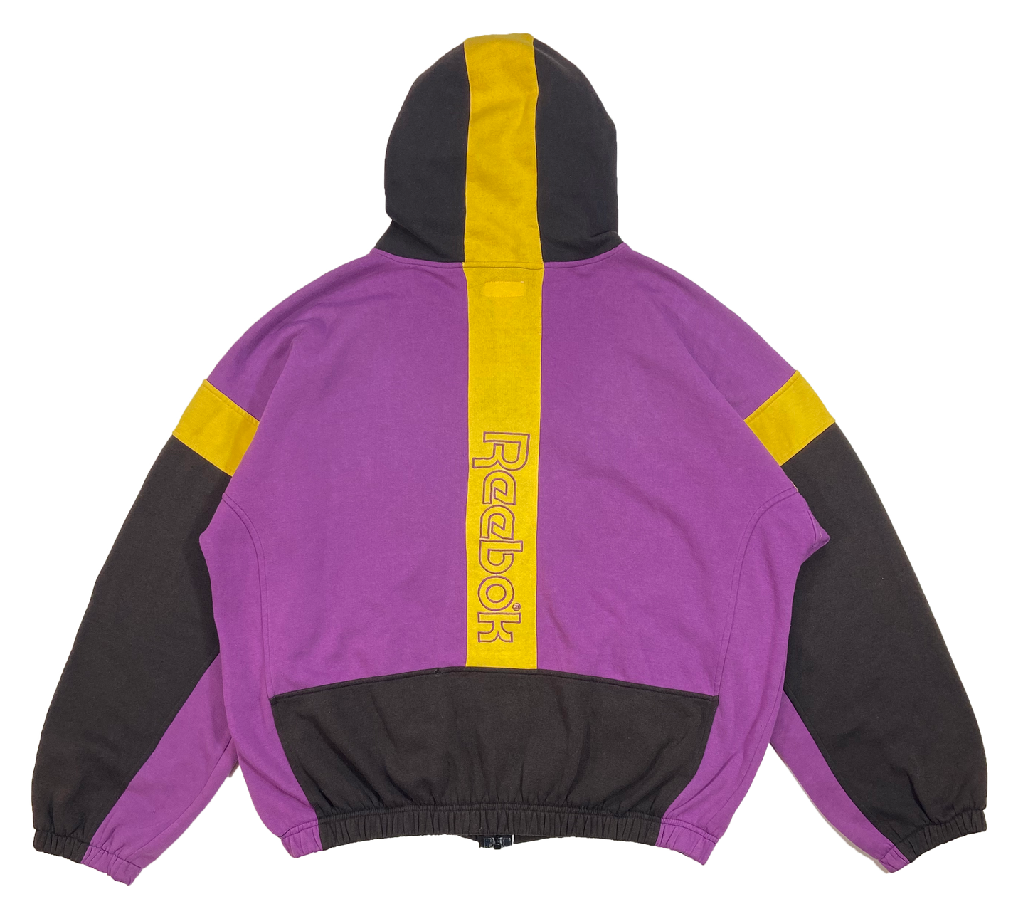 90's Reebok Sport Vintage Zip-Up Hoodie Sweat-Shirt / 4207