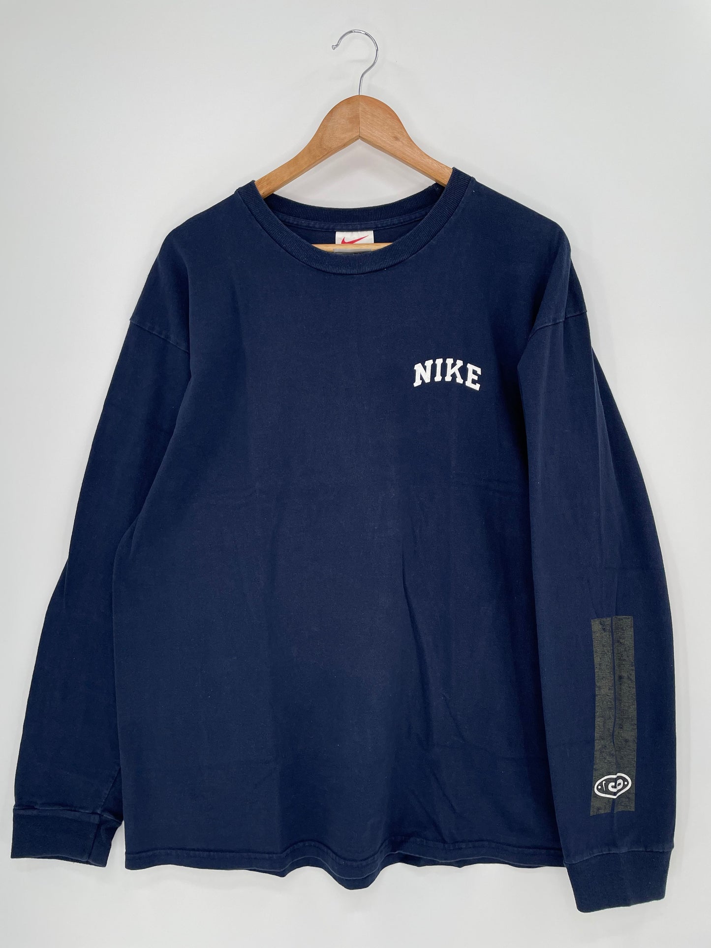90’s NIKE Made in USA Size L Vintage Long sleeve T-shirt / A8587