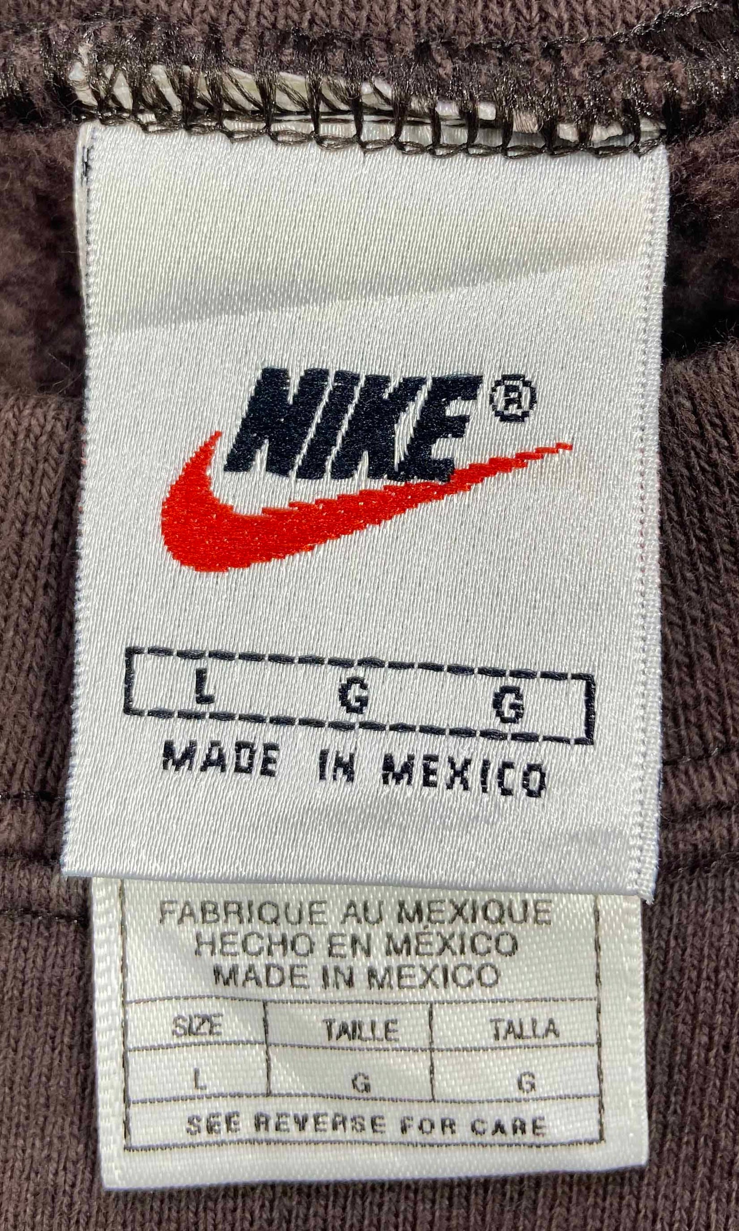 90's Nike Mini Swoosh Vintage Sweat-Shirt / 4215