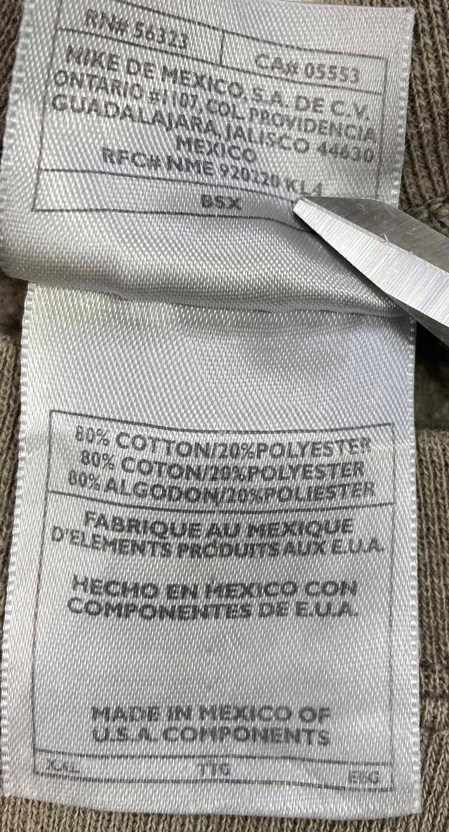 90's Nike Mini Swoosh Vintage Sweat-Shirt / 4233