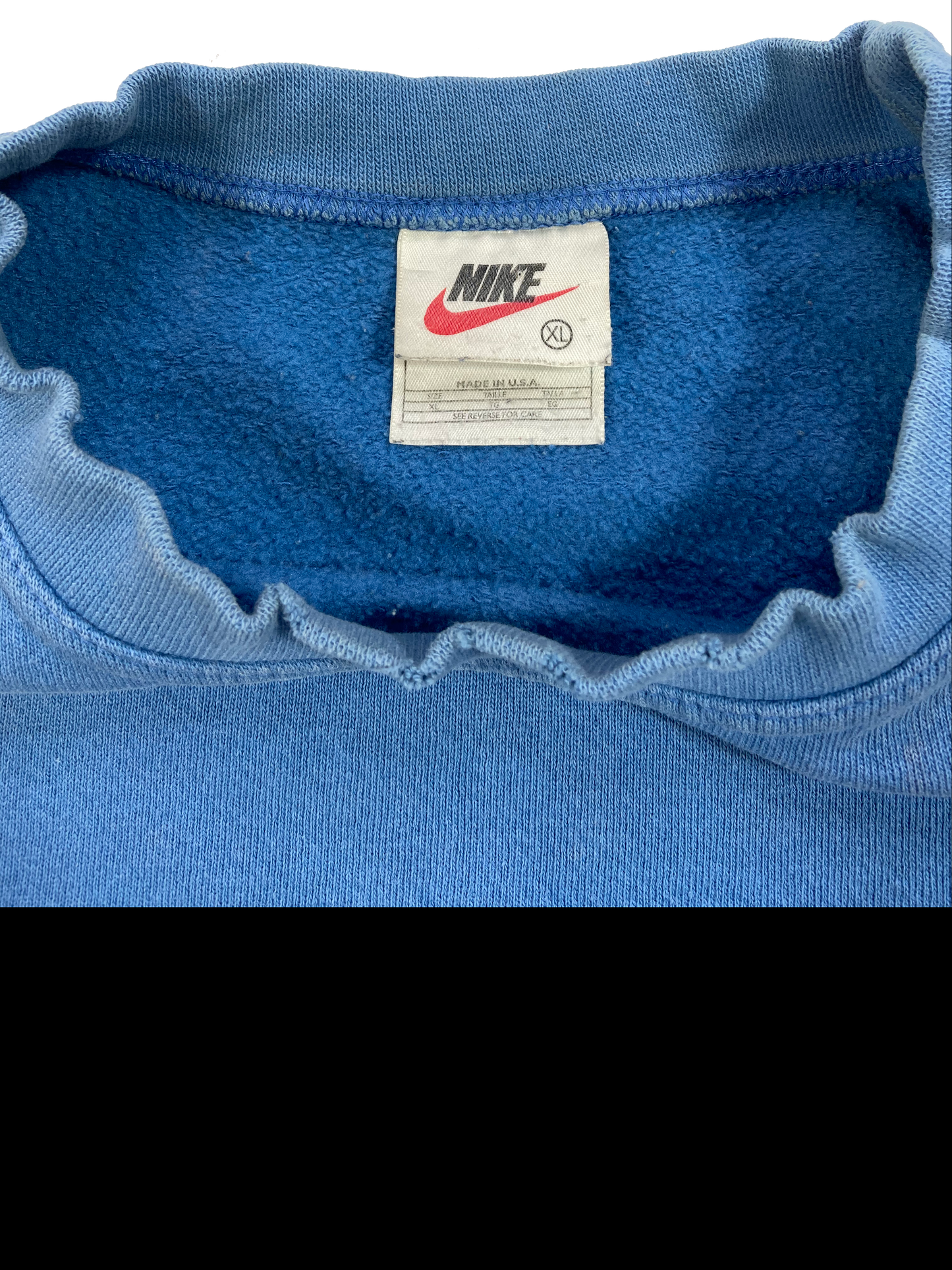 90's Vintage Nike Mini Swoosh Made in USA Sweat-Shirt / 4234