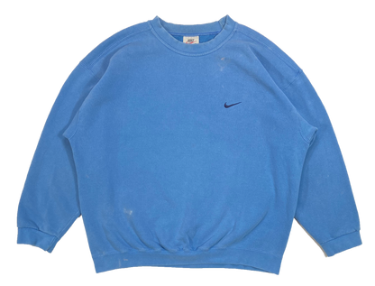 90's Vintage Nike Mini Swoosh Made in USA Sweat-Shirt / 4234